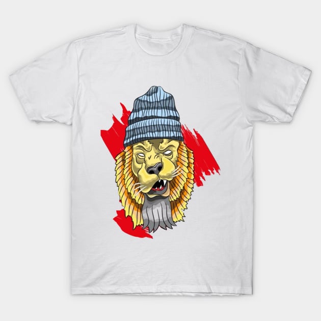 Lion T-Shirt by BSKR